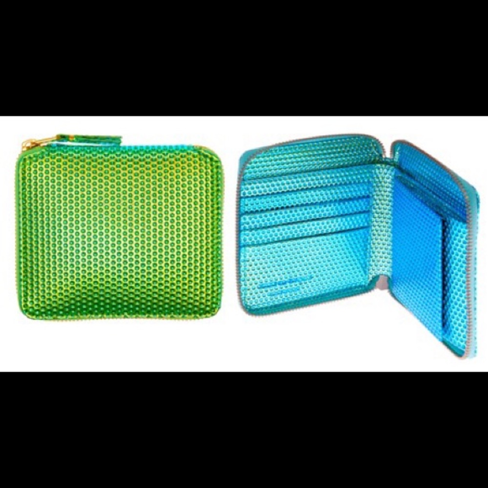 Comme de Garcons Iridescent Wallet